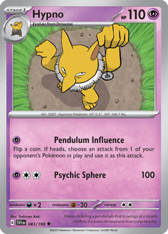 Hypno – Uncommon – Scarlet & Violet