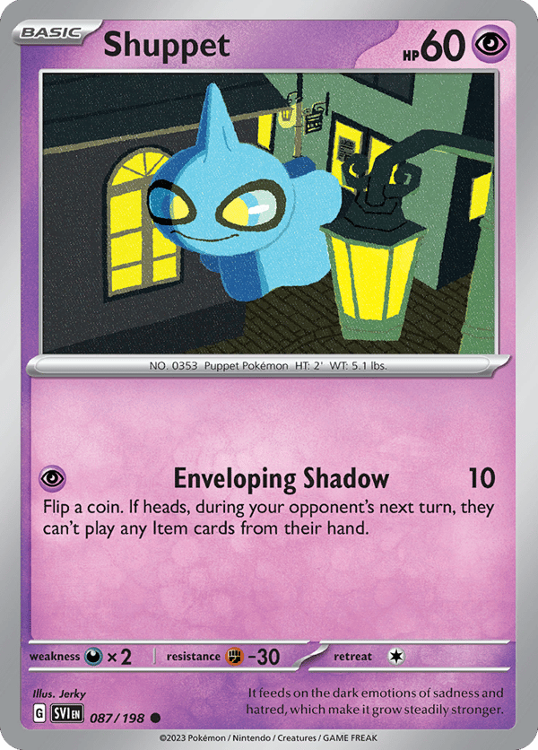 Shuppet – Common – Scarlet & Violet