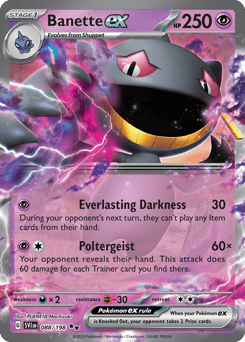 Banette ex – Double Rare – Scarlet & Violet