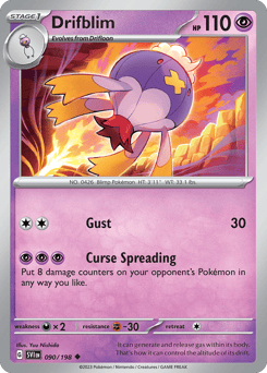 Drifblim – Uncommon – Scarlet & Violet