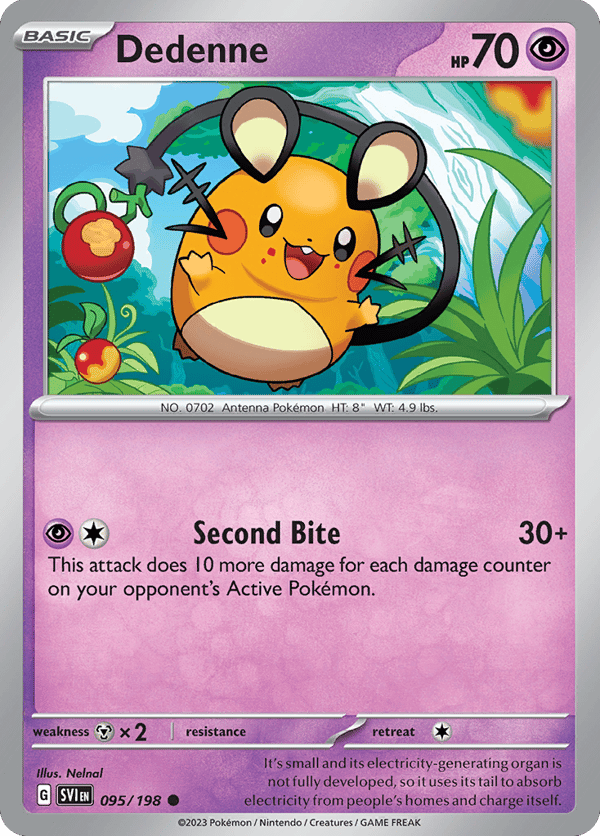 Dedenne – Common – Scarlet & Violet