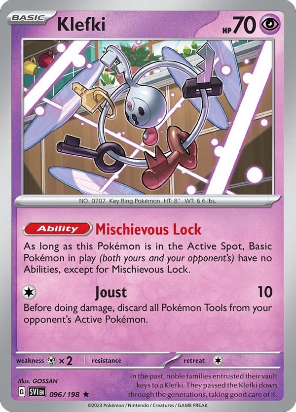 Klefki – Rare – Scarlet & Violet