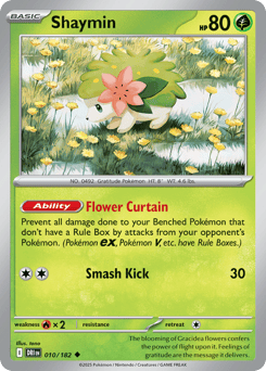Shaymin – Uncommon – Destined Rivals