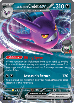 Team Rocket's Crobat ex – Double Rare