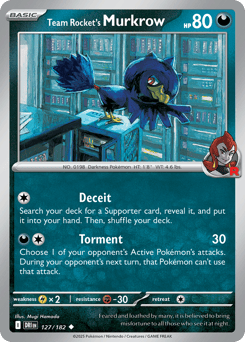 Team Rocket's Murkrow – Uncommon