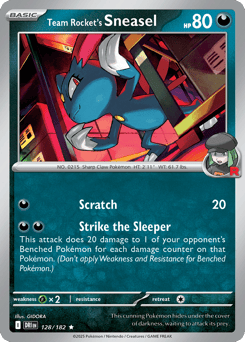 Team Rocket's Sneasel – Rare
