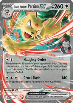 Team Rocket's Persian ex – Double Rare – Destined Rivals