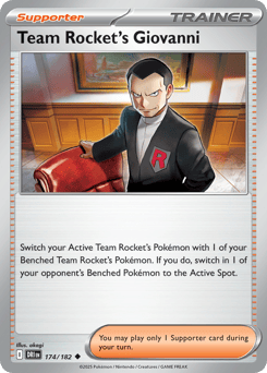 Team Rocket's Giovanni – Uncommon