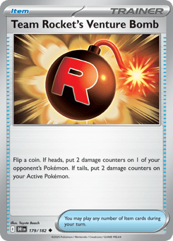 Team Rocket's Venture Bomb – Uncommon
