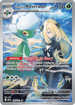 Cynthia's Roserade – Illustration Rare