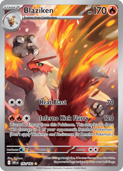 Blaziken – Illustration Rare – Destined Rivals