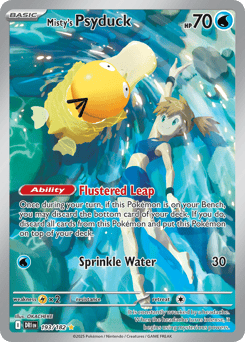 Misty's Psyduck – Illustration Rare – Destined Rivals