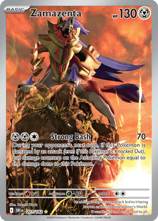 Zamazenta – Illustration Rare – Destined Rivals