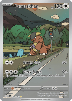 Kangaskhan – Illustration Rare – Destined Rivals