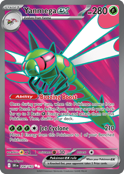 Yanmega ex – Ultra Rare