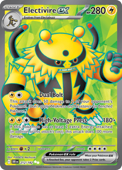 Electivire ex – Ultra Rare – Destined Rivals
