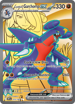 Cynthia's Garchomp ex – Ultra Rare