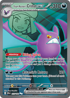 Team Rocket's Crobat ex – Ultra Rare