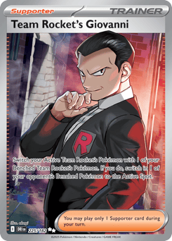 Team Rocket's Giovanni – Ultra Rare