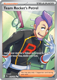 Team Rocket's Petrel – Ultra Rare