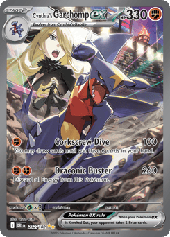 Cynthia's Garchomp ex – Special Illustration Rare
