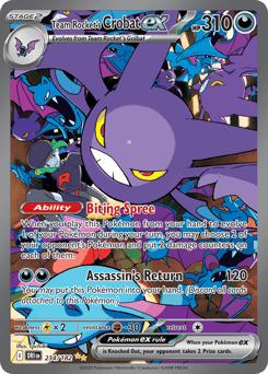 Team Rocket's Crobat ex – Special Illustration Rare