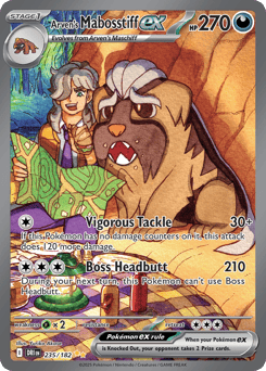 Arven's Mabosstiff ex – Special Illustration Rare – Destined Rivals