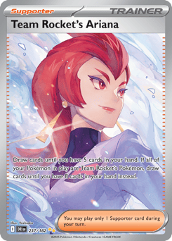 Team Rocket's Ariana – Special Illustration Rare