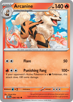 Arcanine – Uncommon – Destined Rivals