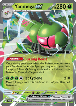 Yanmega ex – Double Rare