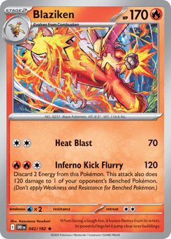 Blaziken – Rare – Destined Rivals