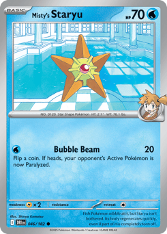 Misty's Staryu – Common – Destined Rivals
