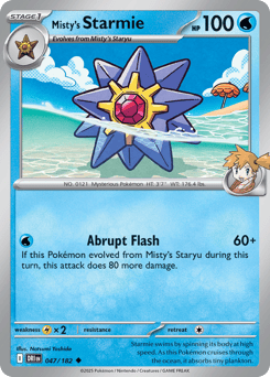 Misty's Starmie – Uncommon – Destined Rivals