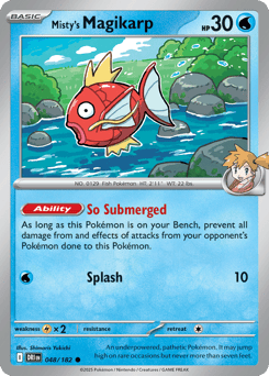 Misty's Magikarp – Common – Destined Rivals