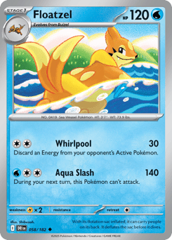 Floatzel – Uncommon