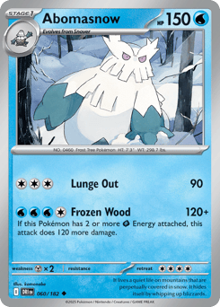 Abomasnow – Uncommon
