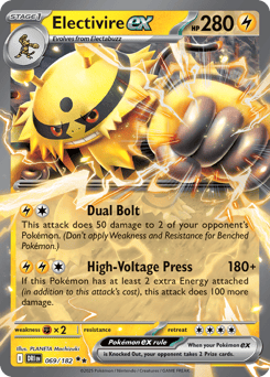 Electivire ex – Double Rare – Destined Rivals