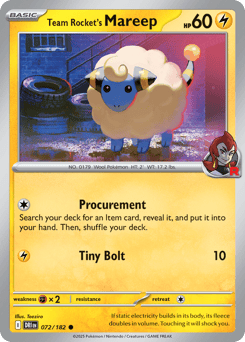 Team Rocket's Mareep – Common