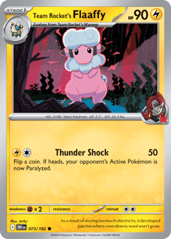 Team Rocket's Flaaffy – Common – Destined Rivals