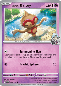 Steven's Baltoy – Common – Destined Rivals