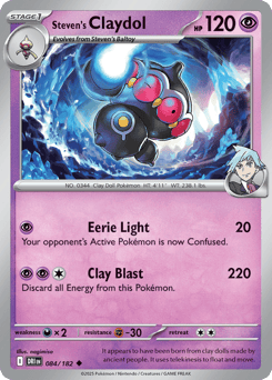 Steven's Claydol – Uncommon – Destined Rivals