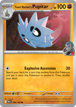 Team Rocket's Pupitar – Common