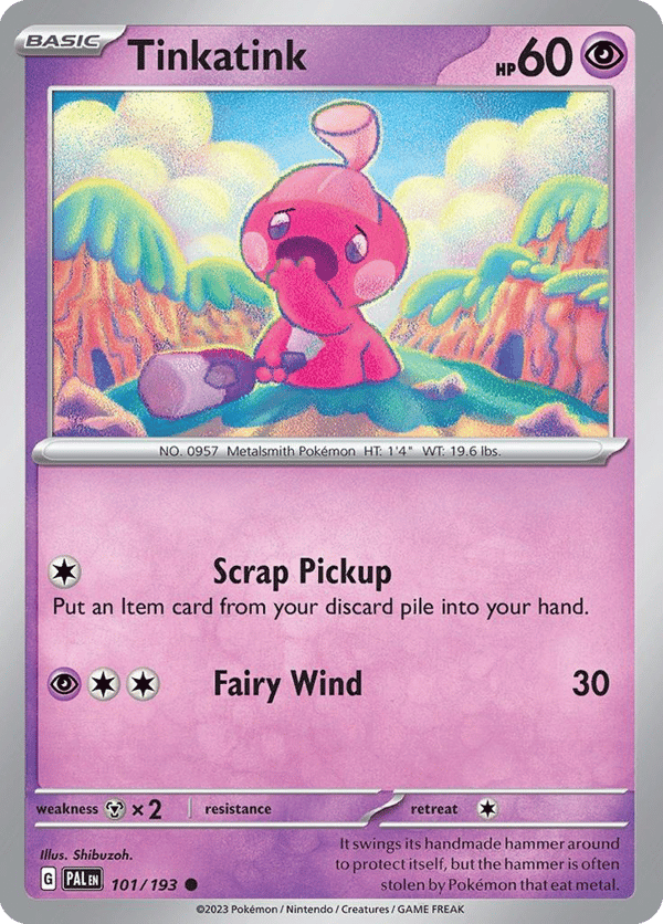 Tinkatink – Common – Paldea Evolved