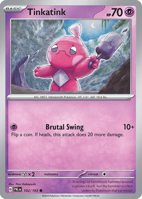 Tinkatink – Common – Paldea Evolved