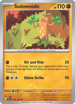 Sudowoodo – Uncommon
