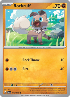 Rockruff – Common