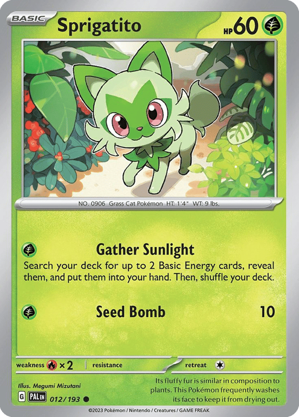 Sprigatito – Paldea Evolved