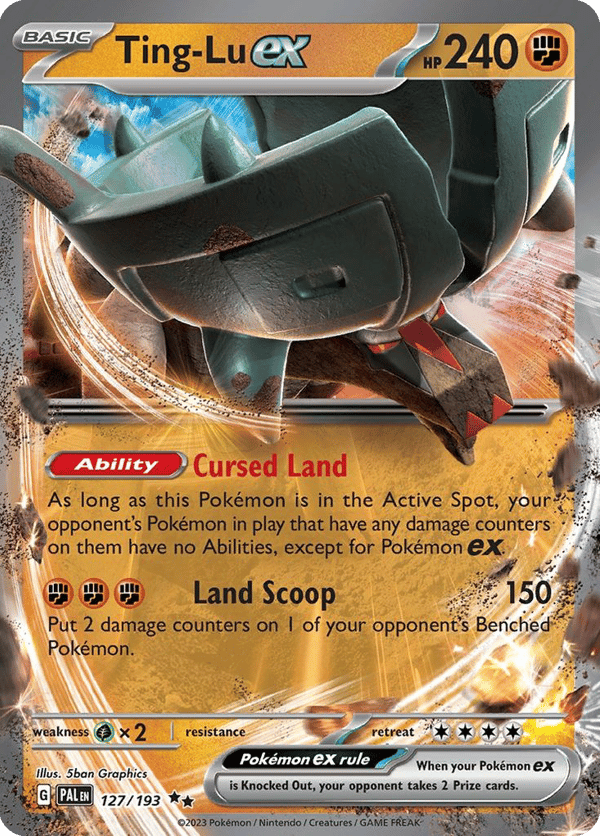 Ting-Lu ex – Double Rare – Paldea Evolved