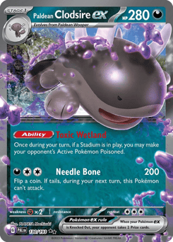 Paldean Clodsire ex – Double Rare
