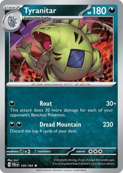 Tyranitar – Rare